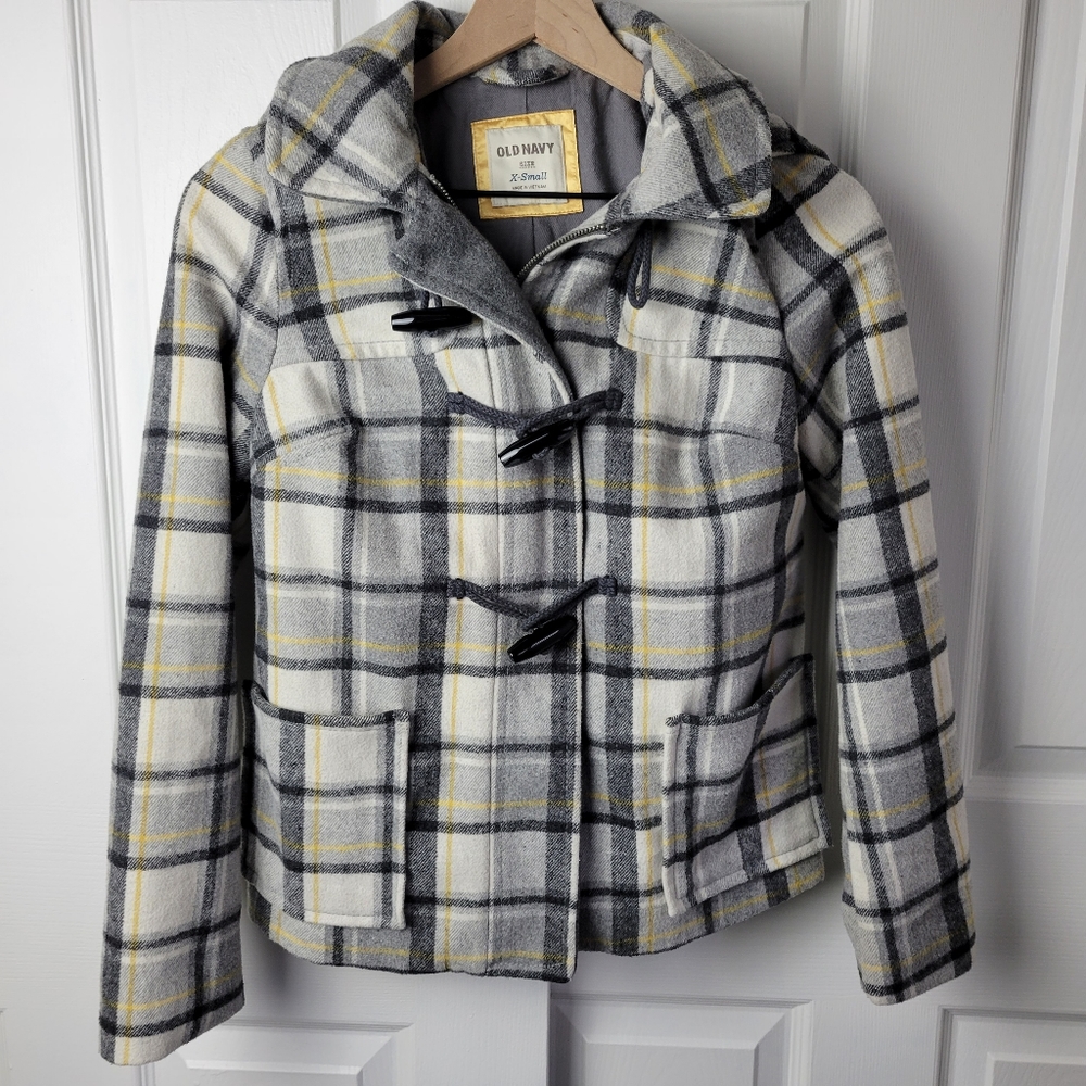 Old Navy | Womens Vintage Retro Pea Coat Jacket XS